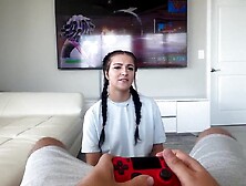 Gamer Hunk Gets Favourable Creampie ~ Serena Sterling ~ Household Dream ~ Scott Stark