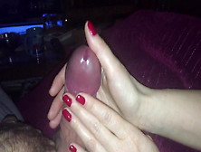 Best Teasing Handjob Red Nails