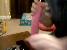 Gaging On My Dildo Like The Slut I Am.