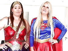 Superheroines Punish You With Their Futa Cocks