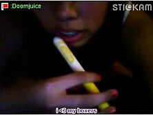 Stickam Asian Marker Masturbate