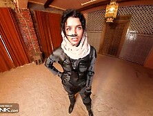 VR Conk: Slutty Teen Chani Sucks And Screws Paul's Cock In Dune Cosplay Porn Parody pt. 1