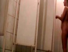 Shower Spy Cam Amateur Exposes Boobs And Hairy Cunt