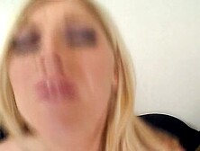 Busty blonde MILF Michelle B adores getting her holes pleased by a thick cock