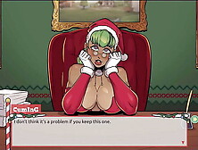 Claus' Secret Surprise: Femboy Santa Elf Gets Covered In Cum - Hentai Game Ep. 5