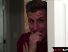 Milf Knows She Had To Banged! Son after he Caught