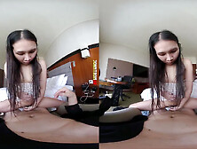 Petite Brunette's Wild Lingerie Passion Sparks POV Heat