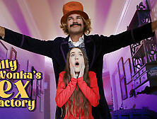 Sia Wood & Charles Dera In Willy Wonka And The Sex Factory - Exxxtrasmall