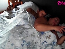 Stepmother awaiting for stepson's declaration of love in her daybed