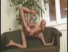 Bizarre Flexible Pornstar In Spandex