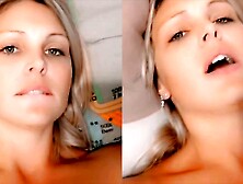 Snapchat Young Blonde Gets her Ass Kicked and Filled - POV AMATEUR