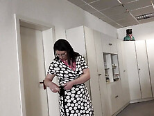 Bbw is sucking guy's cock