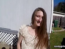 ,  Wet Pussy And Jeweled Anal Plug With Brandi