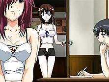 Step Sister Gives Blowjob to Brother in Taboo Anime Hentai