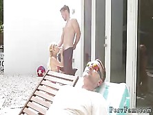 Teen Milking Cock And Robber Fucks Hot Bathroom Summer Seduction