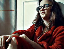 Hairy Pussy Busty GF Fingered and Licked by MILF