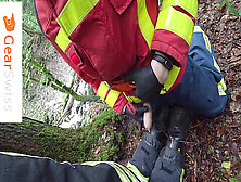 Gay Pompier,  La Suisse,  Couple