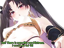 Ishtar Craves Your Mana, Eresh Your Heart, One as well as the other Wish Your Cum! (Fate Grand Order, Femdom, Lesbos, Public Ver
