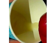 Small Dick Cum #15 : Cum in my cup
