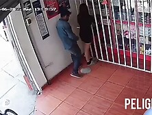 Guy Cumming On Girl In Public