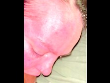 She’s gagging on my cock while I sip some Hennessy