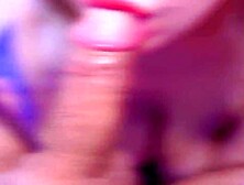 Close-up oral sex creampie oral pleasure ASMR