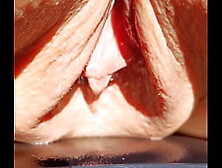 Hot older displays her rock hard monster majora twat lips