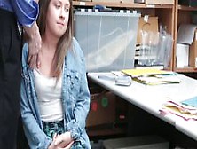 Cute Shoplifter Brooke Bliss Fucks For Freedo