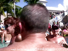 Naked Pool Party Key West Florida Real Vacation Video