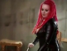 Lesbian Whip Wax And Toy