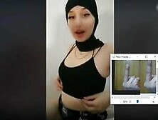 Bellaah Turkish whore flashing changed her name to Laura but she still a trash