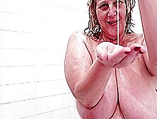 Soapy Big Natural Tits Shower Time