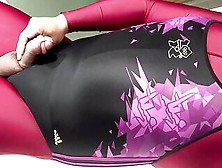 Adidas Olympics Swimsuit Cumshot