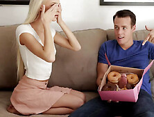 Her Tongue Touches The Head Of Her Stepbrother S Dick With Emma Hix