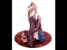 Monika Teases You With Her Tongue & Feet And Doesn't Let You Cum