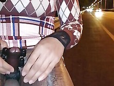 Usty Roadside Cumshots Part 4 Tied Up Cock And Played On The Curb Until Cum (06:00)