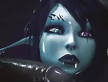 Alien Girl Enjoys Earths BBCs