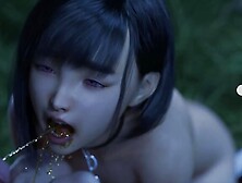 Horny Step Sis Fucked Outdoor In park - Step Bro Step Sis - Animated 3D porn Game