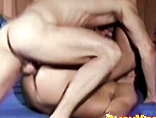 BIJOU VIDEOS - Muscular bottom with mustache barebacked by hung retro lover