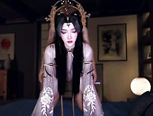 Queen Animated Angel with Sinful Curves - 3D Animation