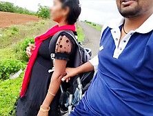 Hot Desi Village Girl Stops Bike Boy for Rainy Outdoor Sex - Hindi XXX