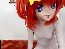 Pantyhose Hood Kigurumi Doll Play