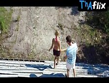 Tricia Helfer Bikini Scene  In Isolation