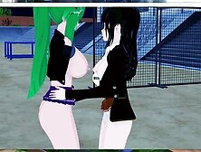 Mizuki Hanyuu & Blake Belladonna Have Erotic Lesbian Sex