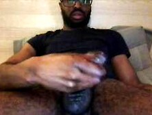 Black Man Cums