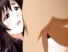 Brunette Hentai Taking A Hard Penis