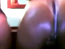 Big Butt Black BBW's Interracial Webcam Show