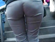 Street Voyeur Nice Teen Ass Strairs