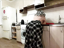 The meaty butt of a home teacher shows how to have butt sex sex for a stepson