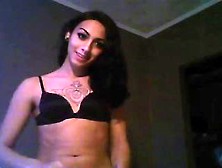 Tall Brunette Tranny Webcam Solo